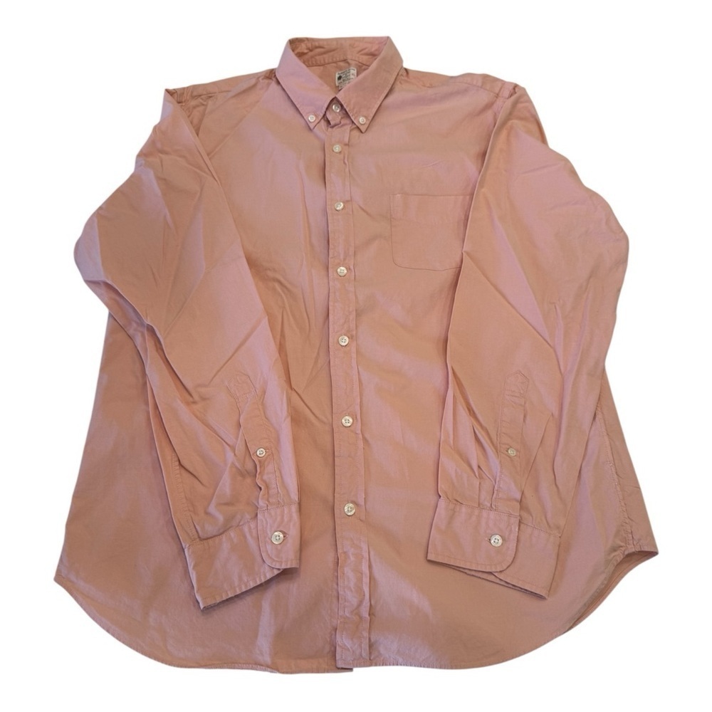 J. Crew Long Sleeve Sunwashed Oxford Size XL